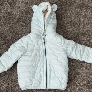 Baby Blue Bear Puffer Coat | Size 18M | Bundle & Save | 3 for $30